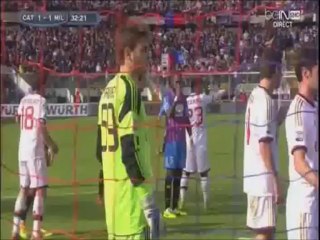 13 SA14 AC MILAN CATANIA ( 1ère mi-temps )