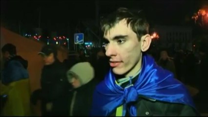 En Ukraine, l'opposition campe sur la place de l'Indépendance
