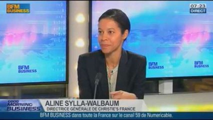 Christie's: première maison de ventes aux enchères dans le monde, Aline Sylla-Walbaum, dans GMB – 02/12