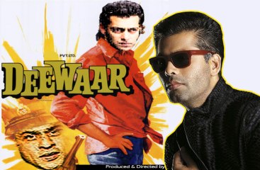 Salman & Shahrukh in Remake of Deewaar by Karan Johar
