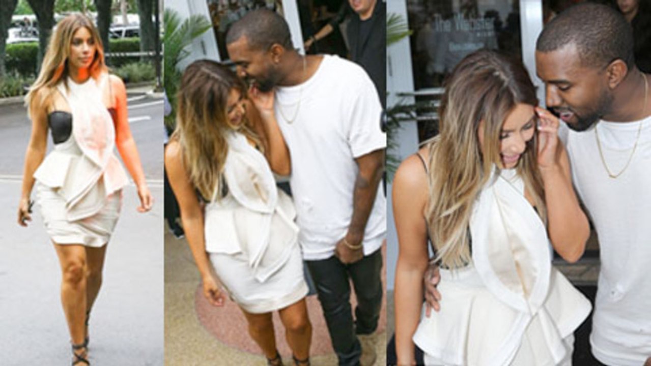 Hot Kim Kardashian And Kanye West Stuns On Black Friday Shopping