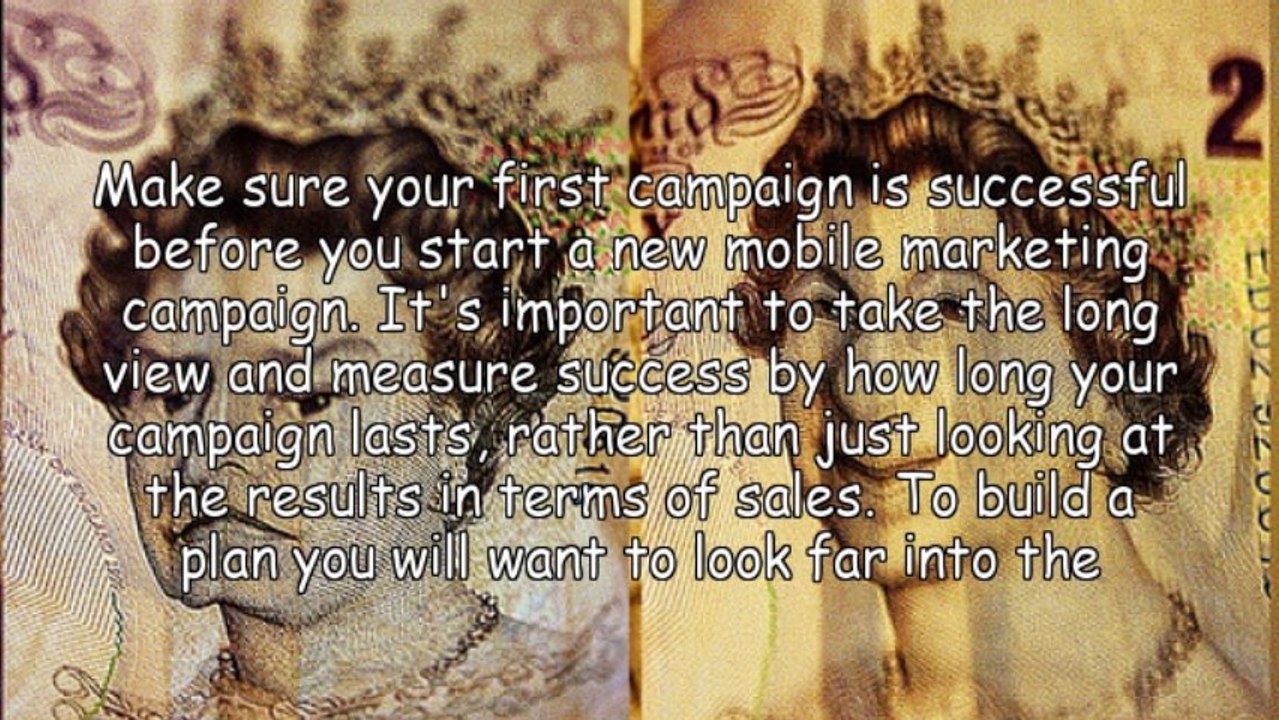 Excellent Advice To Improve Your Mobile Marketing