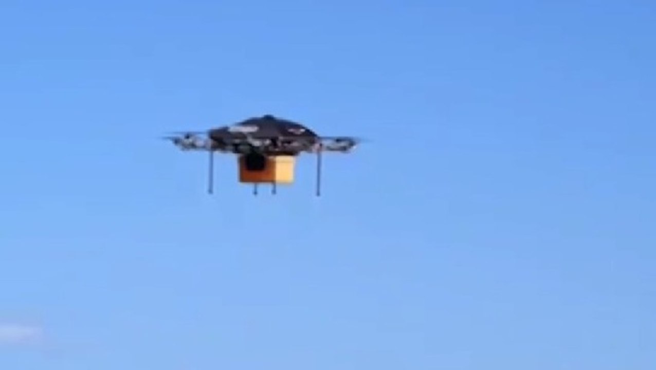 Amazon teste la livraison par mini-drone