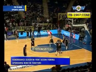 FB TV Canlı Yayın Fenerbahçe Ülker'in Yeni Forma Sponsoru Nike Tanıtımı 1 Aralık 2013