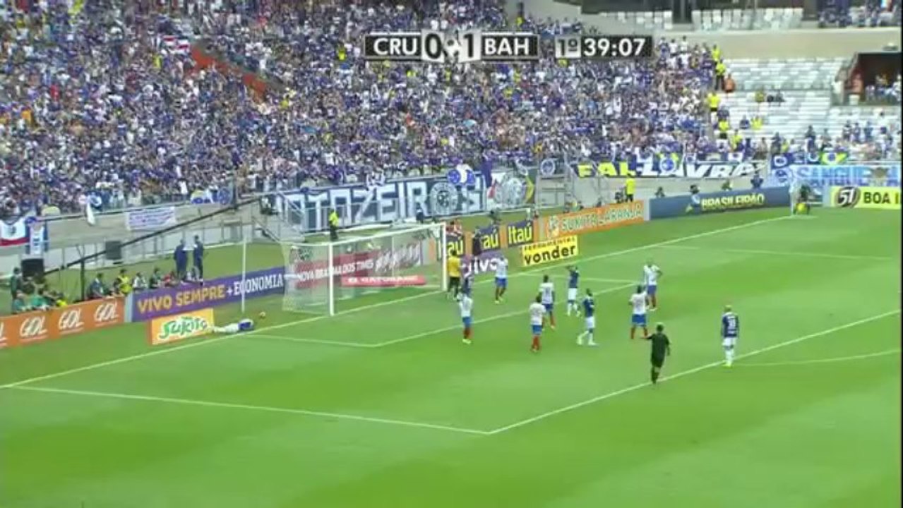 Κρουζέιρο - Μπαΐα 1-2 (Highlights)
