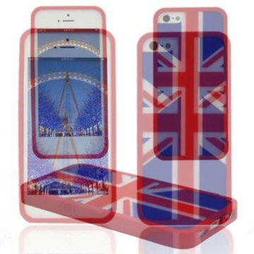 Hytparts.com-Stylish UK United Kingdom Flag Hard Back Cover Case for iPhone 5