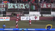 Viareggio - Perugia 0-2 | Highlights and Goals | Prima Divisione Girone B 14° Giornata 1/12/2013