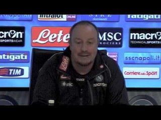 Napoli - Benitez: "La squadra non è in calo" (01.12.13)