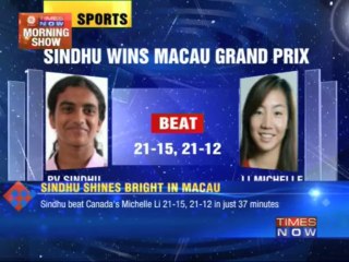 Sindhu powers to 2nd title of 2013