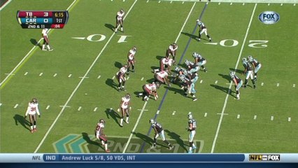 QB Newton to WR LaFell, 16-yd, pass, TD