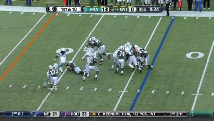 RB Ivory, 32-yd, run