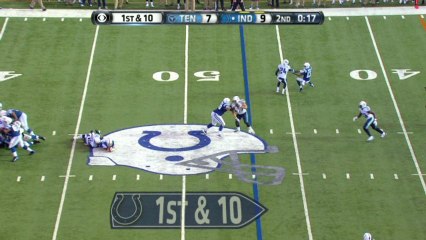 Titans defense, sack, 6-yd loss