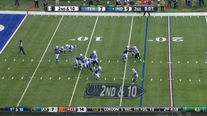 Titans defense, sack, 10-yd loss