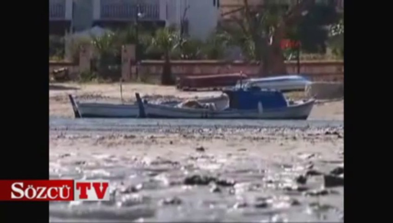 Sular çekildi, binlerce yıllık tarih ortaya çıktı