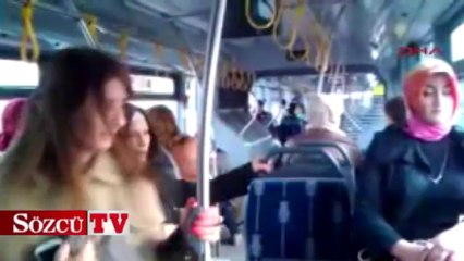 Metrobüste yer verme eylemi