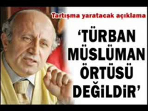 YAŞAR NURİ ÖZTÜRK - TÜRBAN MÜSLÜMAN ÖRTÜSÜ DEĞİLDİR