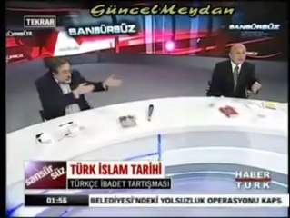 Yaşar Nuri öztürk, Namaz Kılmadığını Ağzından kaçırdı