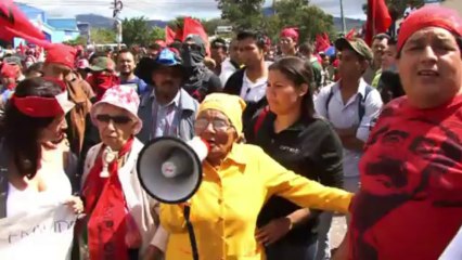 Marchan en Honduras por recuento de votos