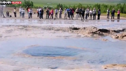 A Boiling Water Stream in ICELAND: Must Watch