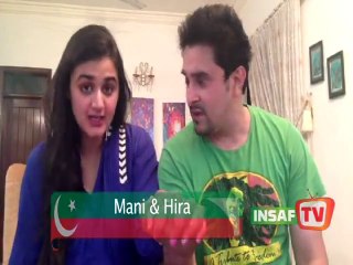 Actor Mani and Hira Join the 'Tabdeeli Razakar' Movement 🎥