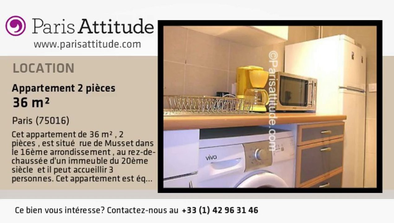 Appartement 1 Chambre à louer - Auteuil, Paris - Ref. 3648