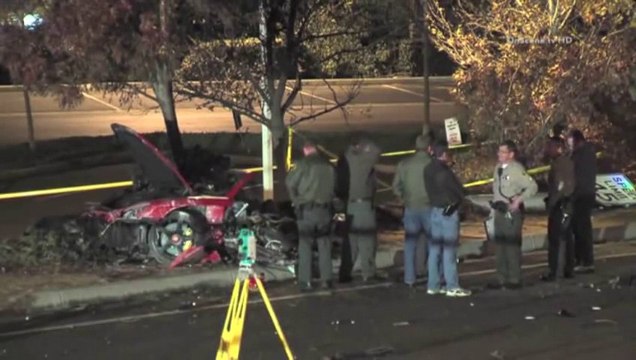 Paul Walker Car Crash - The fast and Furious actor died.