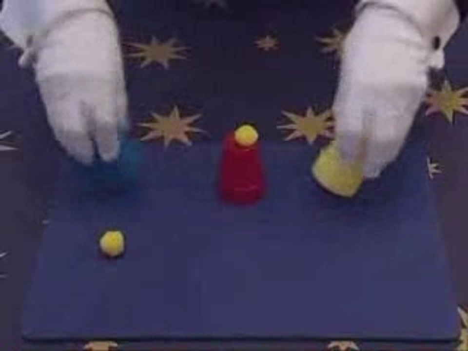 Cups and Balls Magic Trick