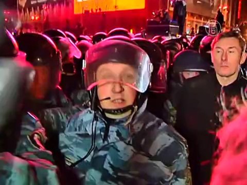 Киевский «Евромайдан» разогнал «Беркут»