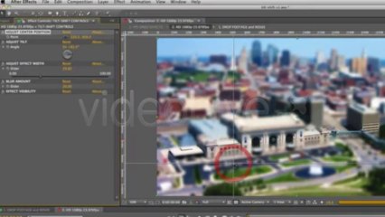 Tilt-Shift Effect v1.0 - After Effects Template