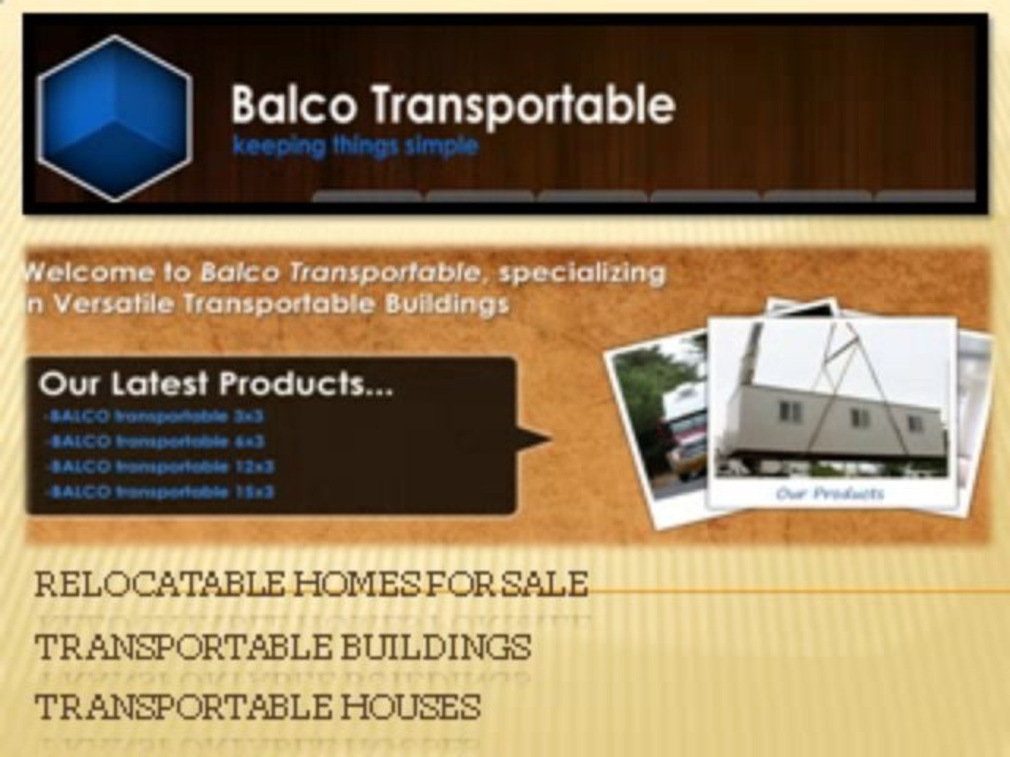 Balco Transportable Video Dailymotion