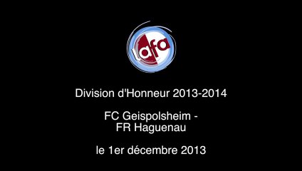 DH : Geispolsheim Haguenau