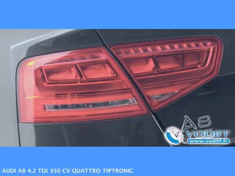 VODIFF : AUDI OCCASION ALSACE : AUDI A8 4.2 TDI 350 CV QUATTRO TIPTRONIC 10 600 km !!
