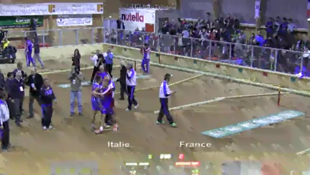 Tir progressif, finale, Sport Boules, Mondial U18 Martigues 2013