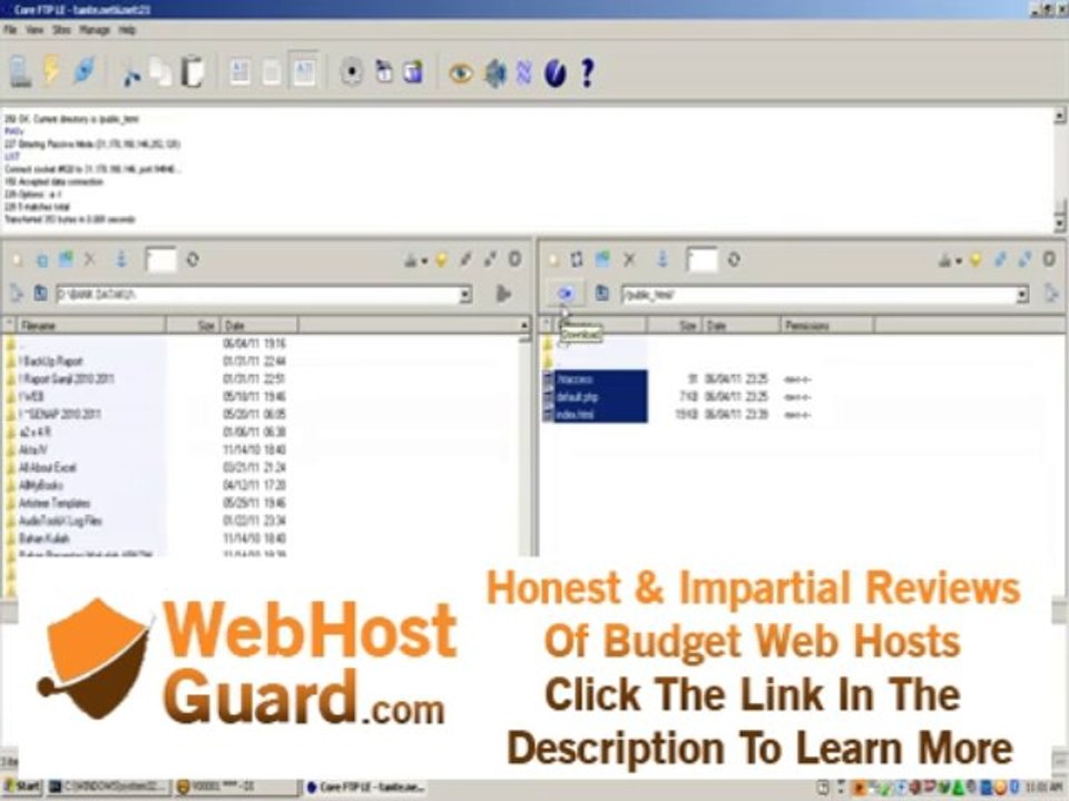 Membuat Elearning - Upload CMS Moodle menggunakan FTP Software ke web hosting 000webhost.com