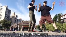 CHICKEN POWDER - Keung Ufuk ft Dim Sim aka Miss Dantist - Asian girl and Aus guy rap hip hop mv taiwan taipei 101