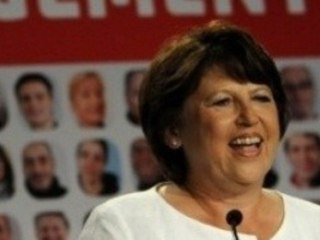 Université d'été de La Rochelle-Discours de Martine Aubry sur la crise
