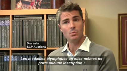 On peut acheter une des 4 médailles d'or de Jesse Owens