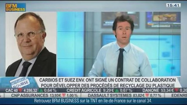 Lancement de l'introduction en bourse de Carbios: Jean-Claude Lumaret, dans Intégrale Bourse - 02/11