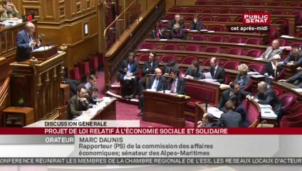 Début du projet de loi relatif à l'économie sociale et solidaire - En séance
