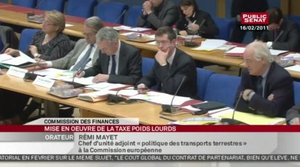 Table ronde sur la mise en oeuvre de la taxe poids lourds - En séance