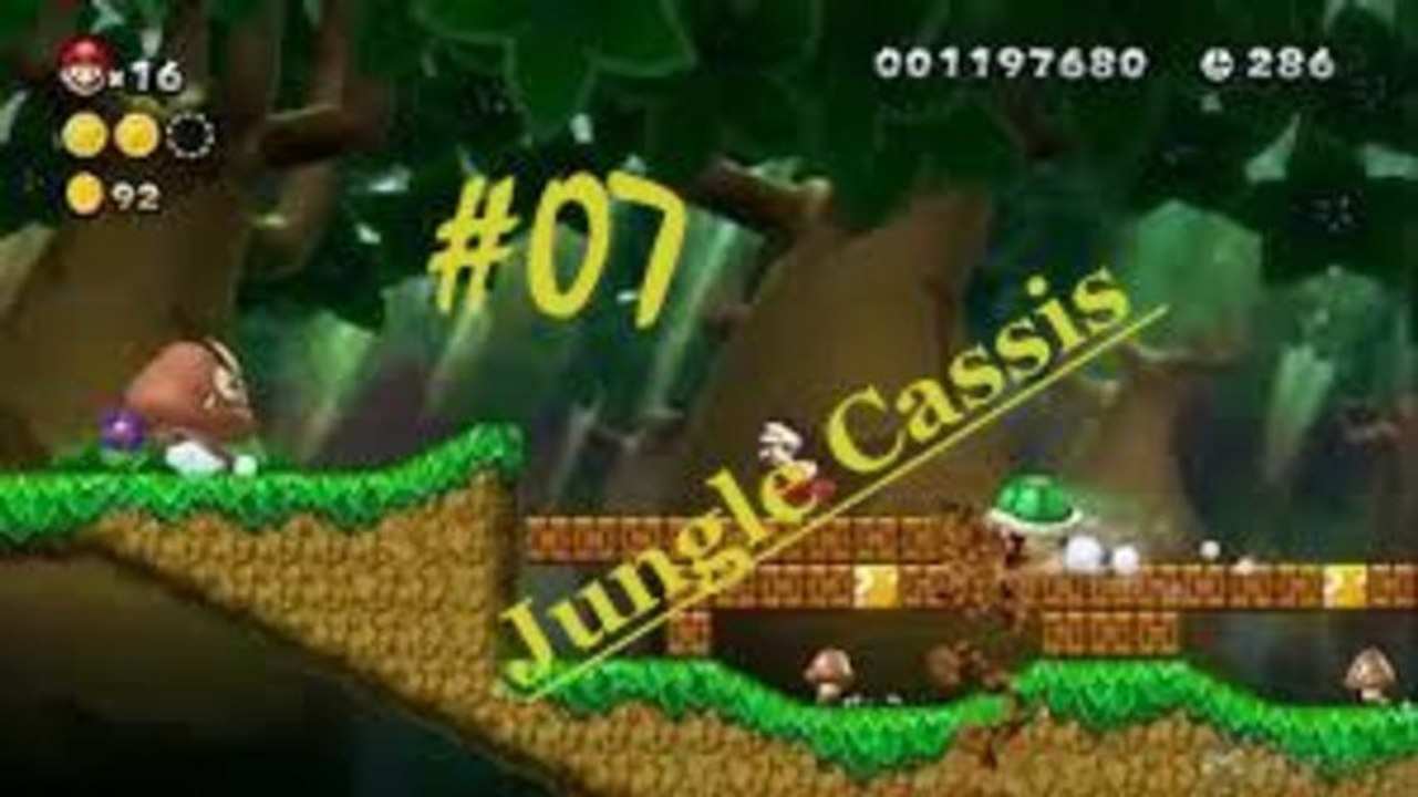 New Super Mario Bros. U [09] La Jungle des Titans