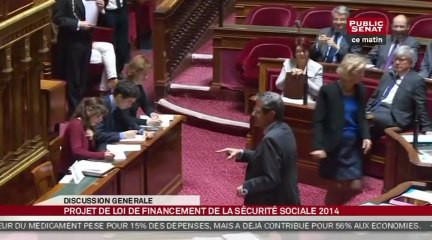 Nouvelle lecture du projet de loi de finances de la Sécurité Sociale pour 2014 - En séance