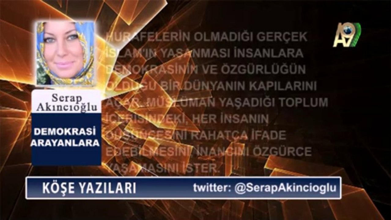Demokrasi arayanlara - Serap Akıncıoğlu