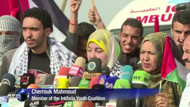 Gaza activists and fishermen defy Israeli naval blockade