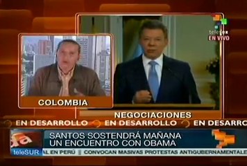 Santos se reunirá con Obama para tratar temas de seguridad