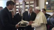 Primer encuentro entre Benjamín Netanyahu y el papa Francisco