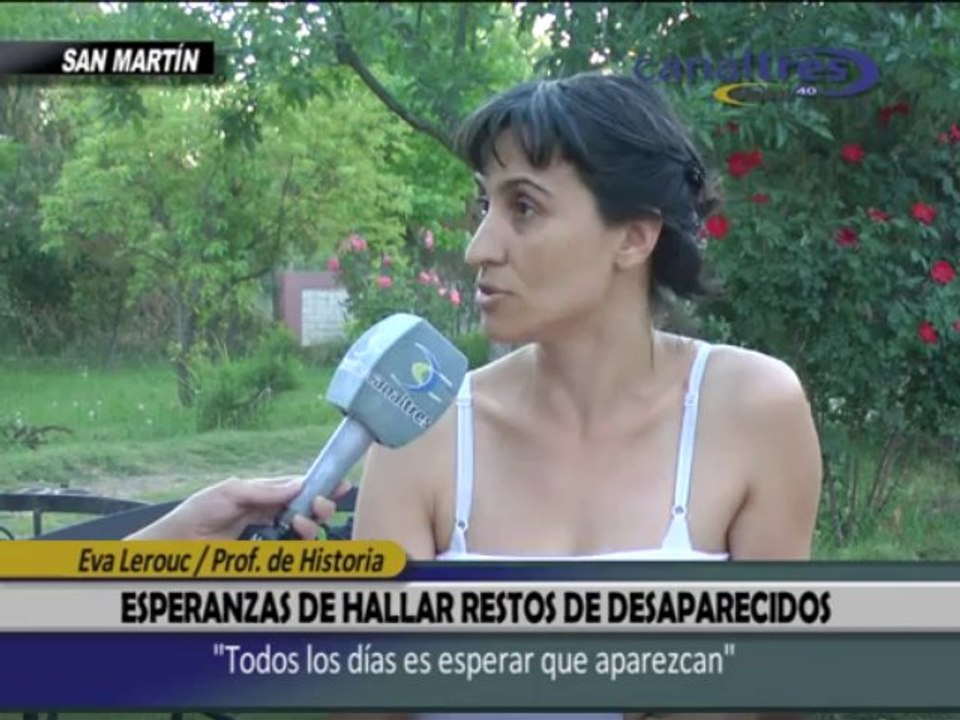 Esperanzas de hallar restos de desaparecidos 3