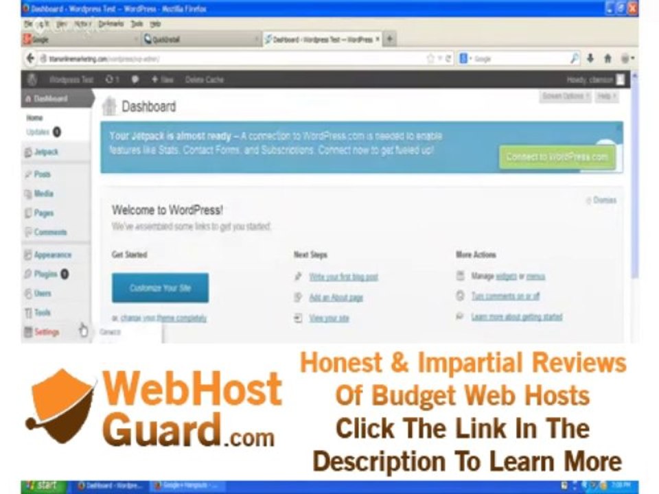 How to install Wordpress on Hostgator Hosting