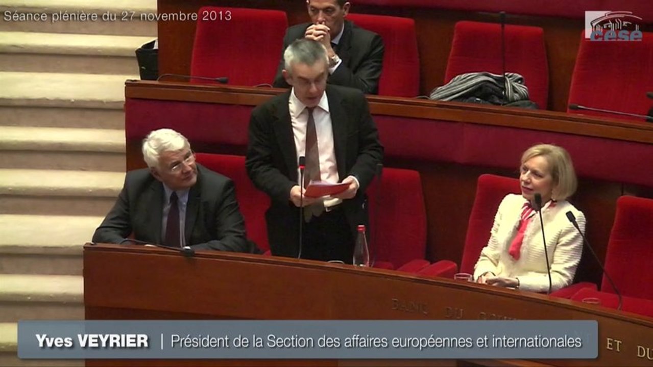 27-11-2013 : Projet de loi d’orientation et de programmation relative à la politique de développement et de solidarité internationale - cese Projet de loi solidarité internationale