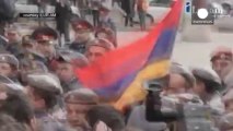 Rusya Devlet Başkanı Putin Ermenistan'da protesto edildi